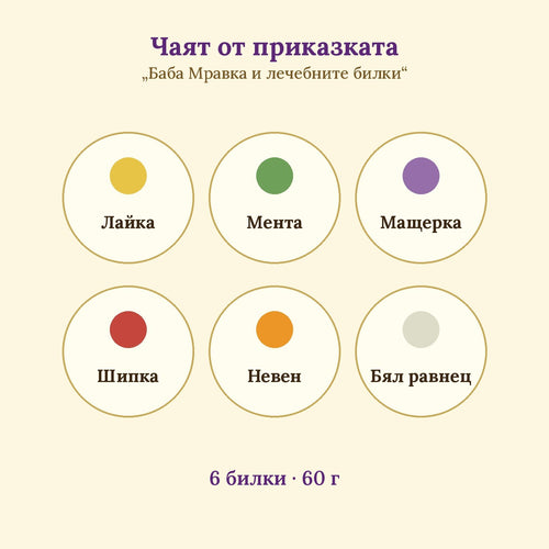 Билков чай „Баба Мравка“ – 60 г