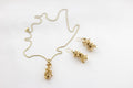 Комплект "Лавандула" /позлатен/