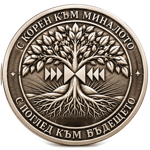"Новогодишна монета за баницата или коледната питка" + комплект с 12 хартиени късмета