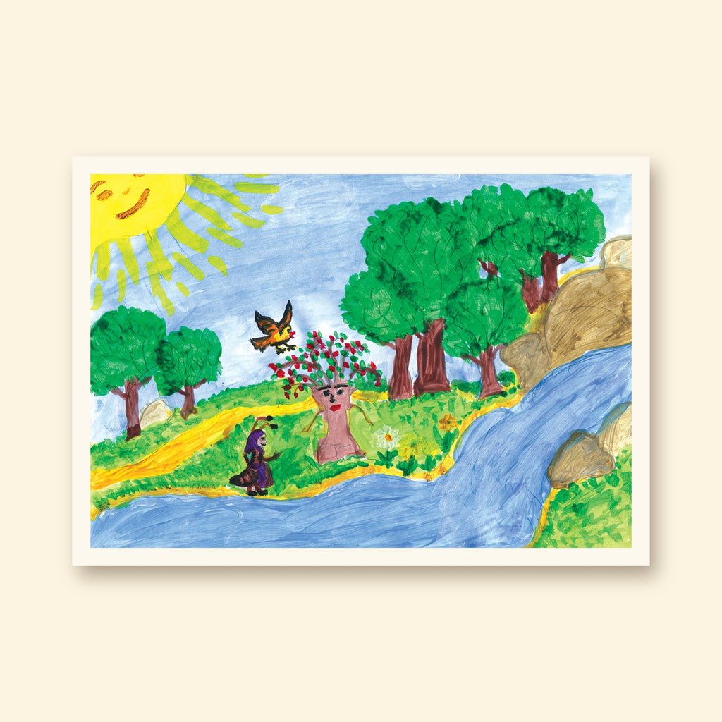 Пощенски картички с детски рисунки