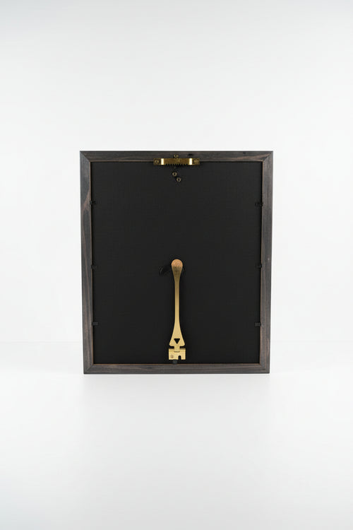 Framed Wheat Ear (silver)